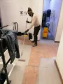 Warehouse floor painting