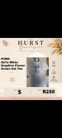 Puma Girls White Tee