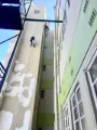 Rope access painting