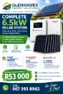 6.5KW Complete Solar System Installed