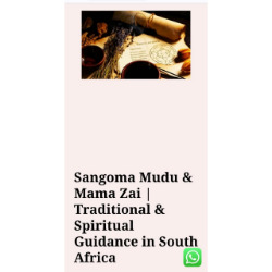 Sangoma Mudu and Mama Zai traditional healer in Sandton